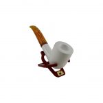 Q Bent Billiard Blackmeerschaum QBB0123